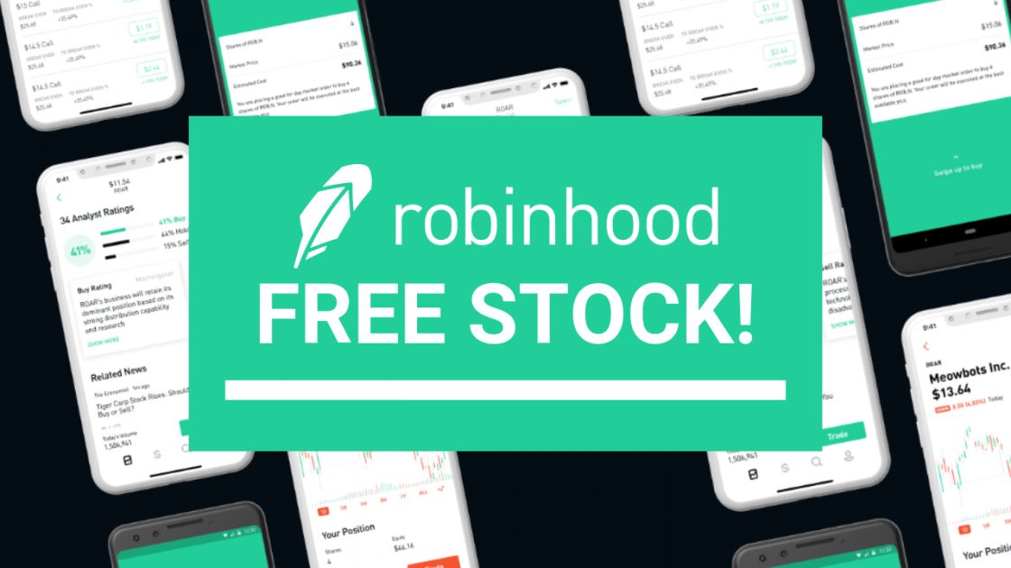 Get Free Stock from Robinhood