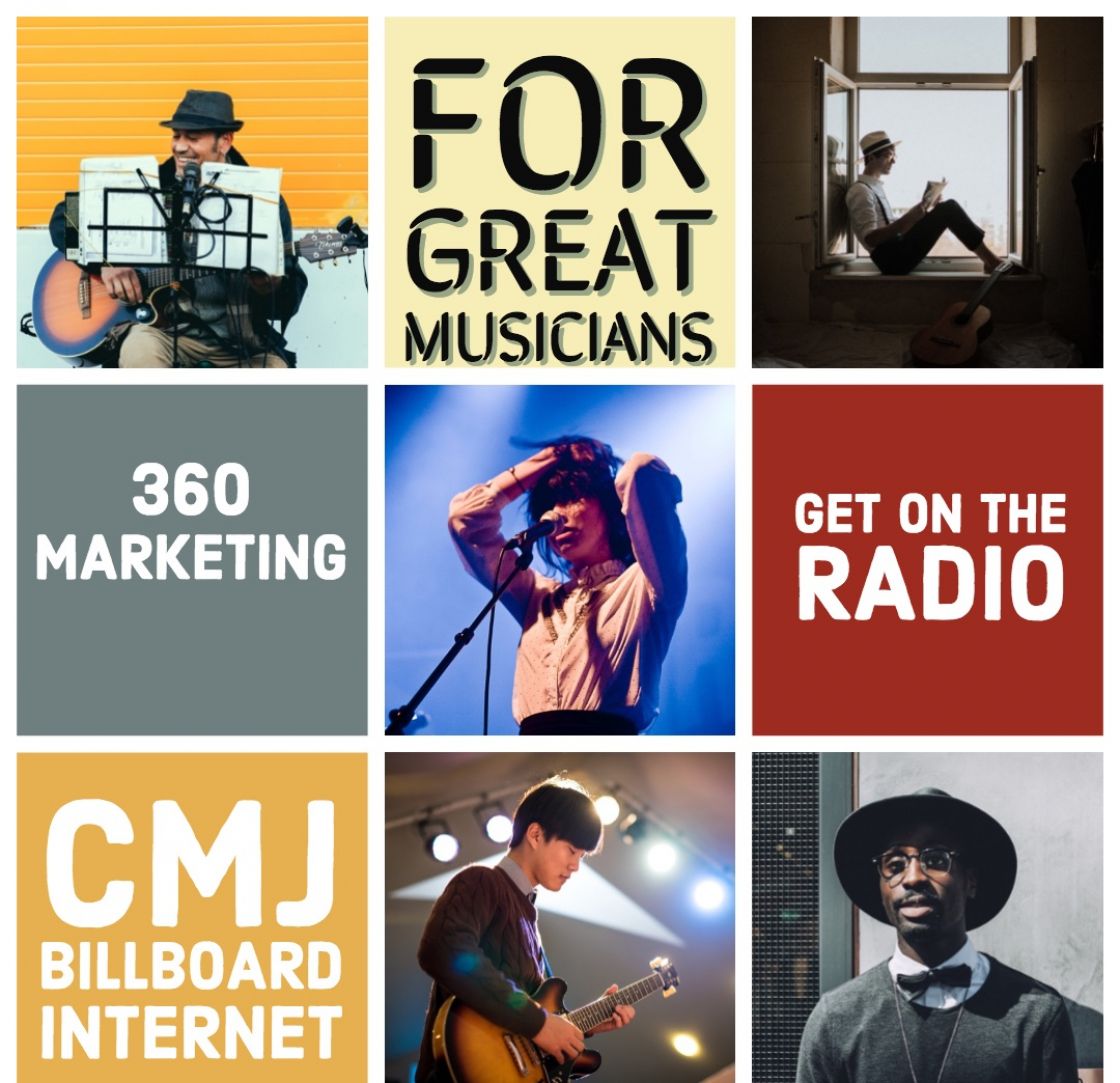 Music promotions radio, press, college for $10